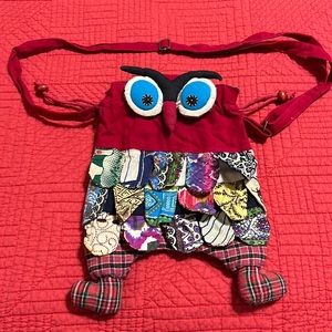 One of a kind owl purse.